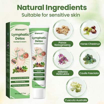 Biancat®  Lymphatic Detox Herbal Cream.