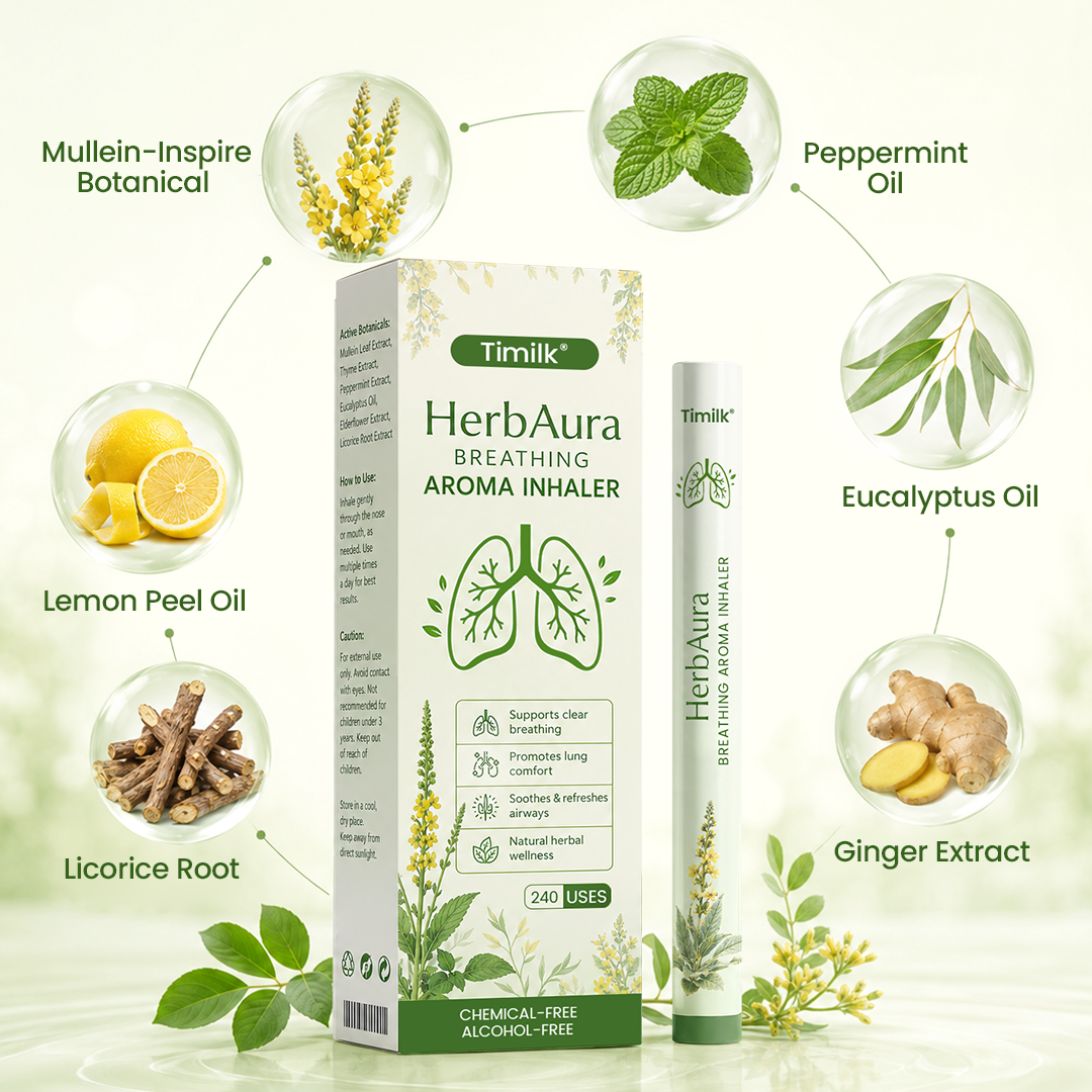 Timilk® HerbAura Botanical Aroma Inhaler