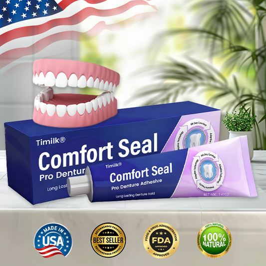 Timilk® Comfort Seal Pro Denture Adhesive🦷