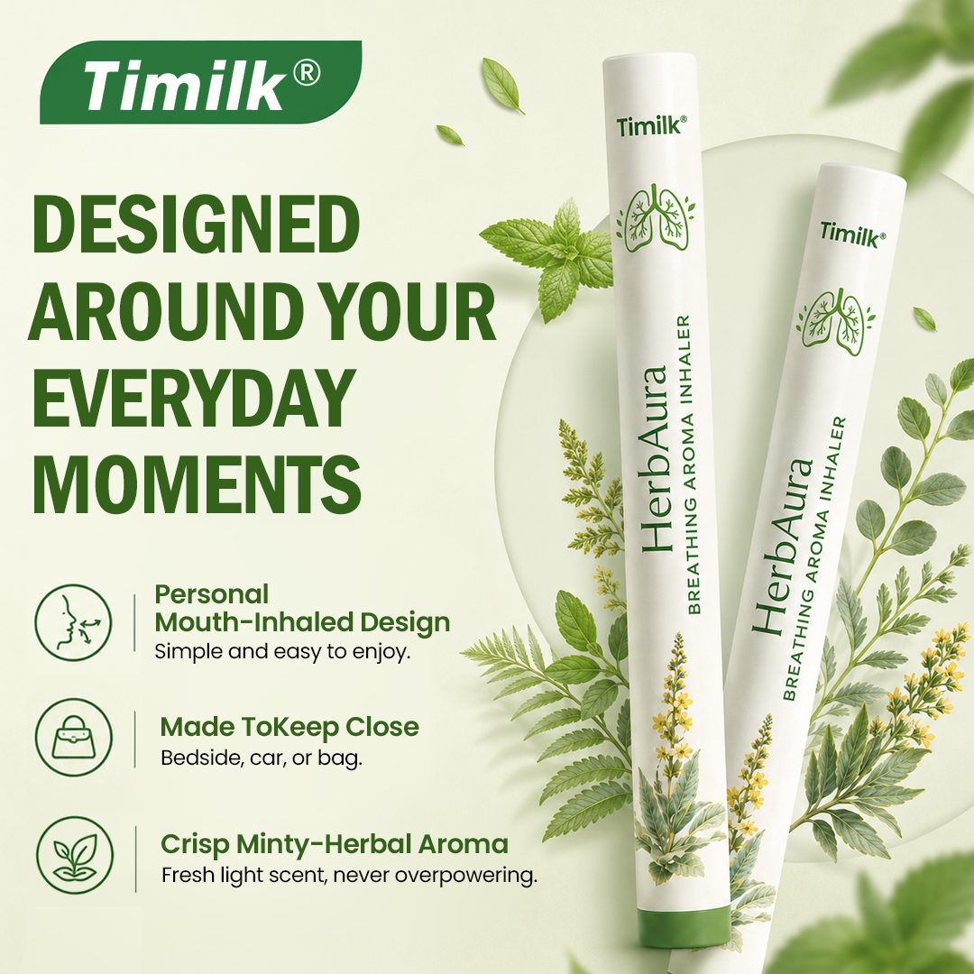 Timilk® HerbAura Botanical Aroma Inhaler