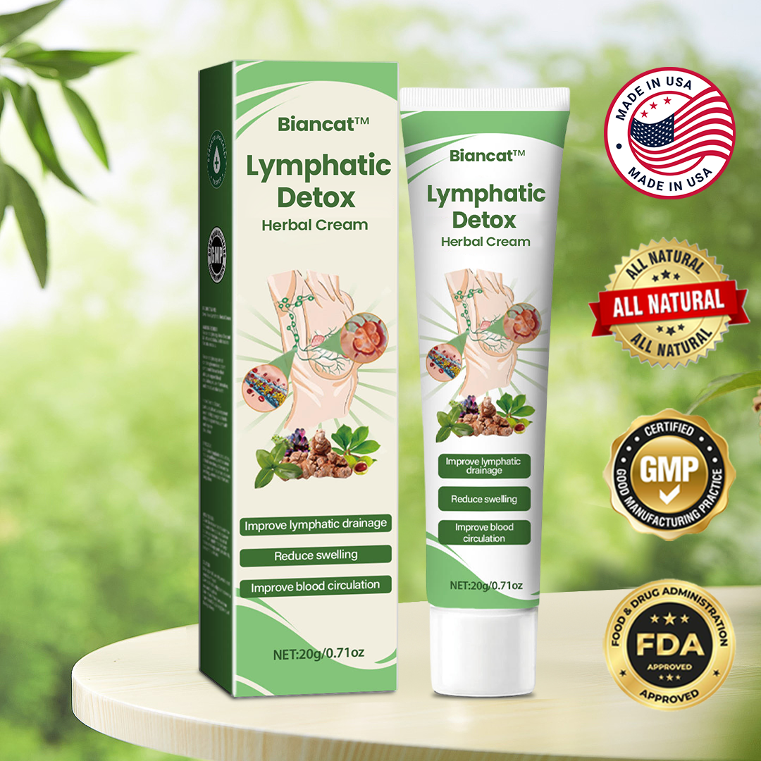 Biancat®  Lymphatic Detox Herbal Cream.