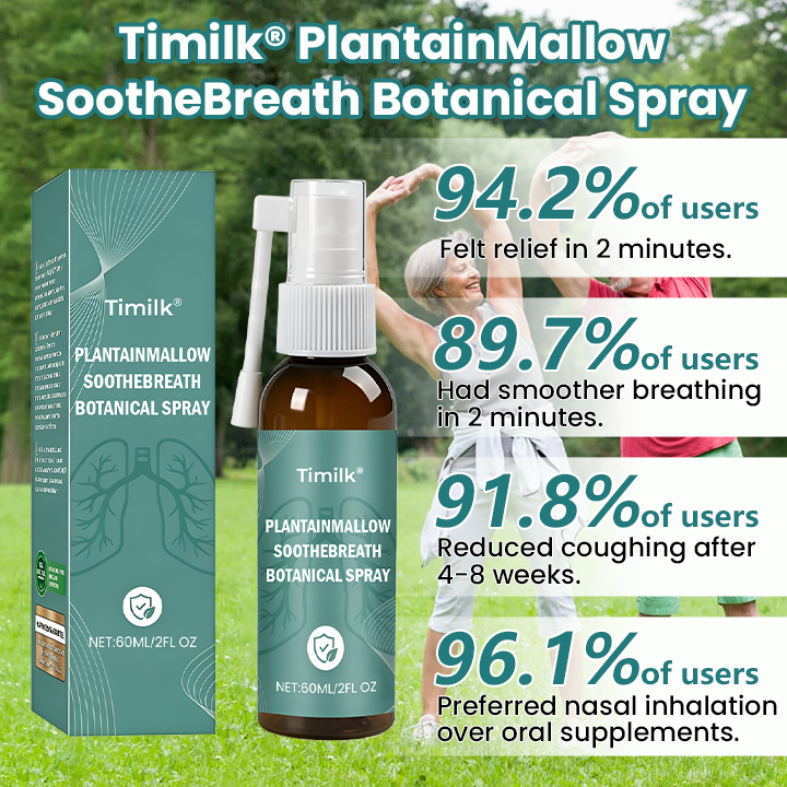 Timilk® PlantainMallow SootheBreath Botanical Spray