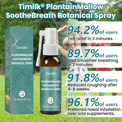 Timilk® PlantainMallow SootheBreath Botanical Spray