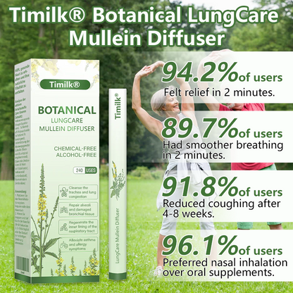 Timilk® Botanical LungCare Mullein Diffuser