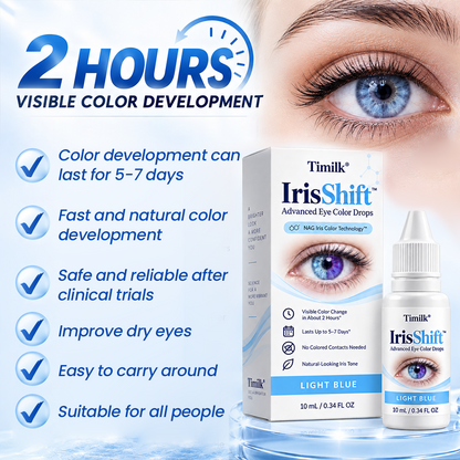 Timilk® IrisShift Advanced Eye Color Drops.