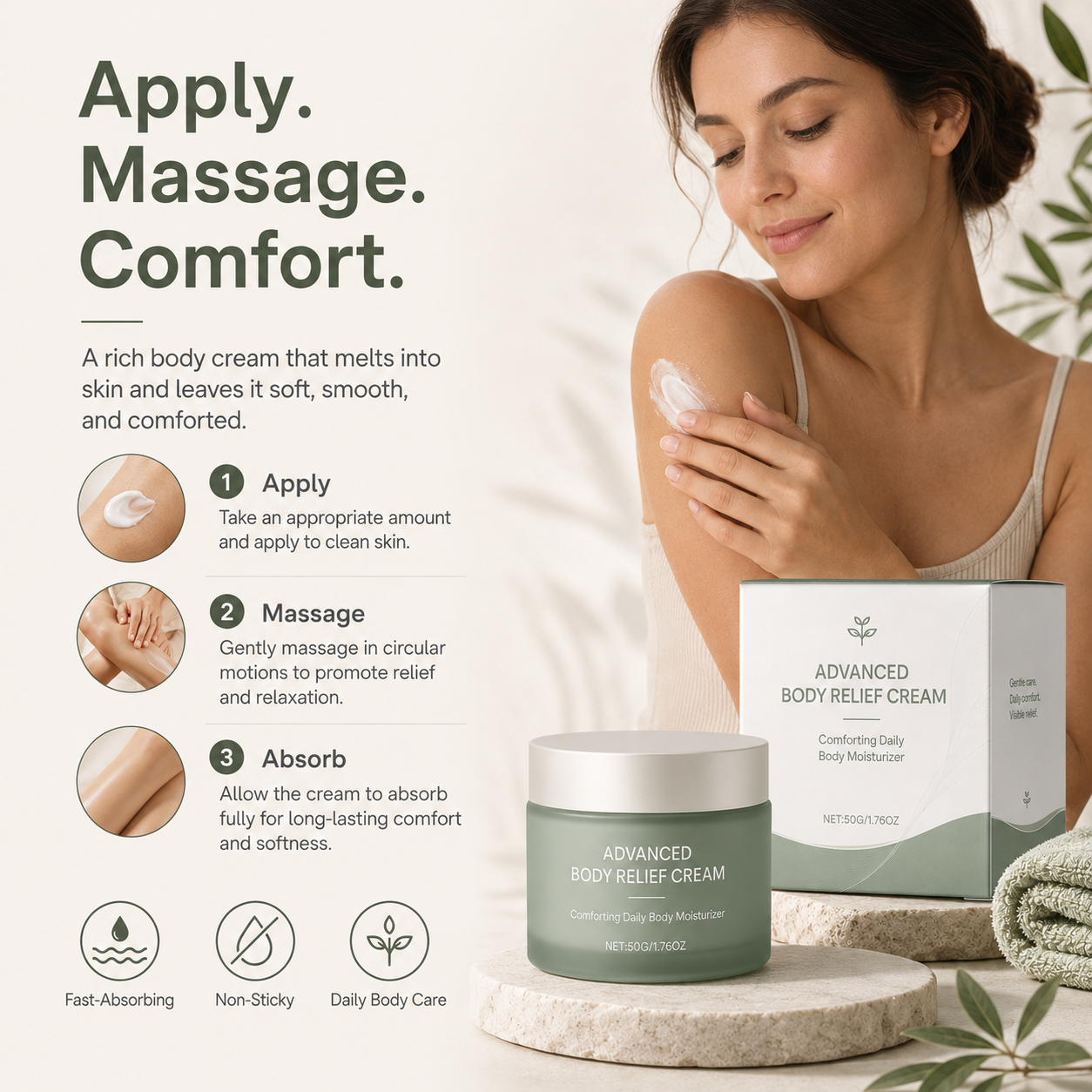 Advanced Body Relief Cream