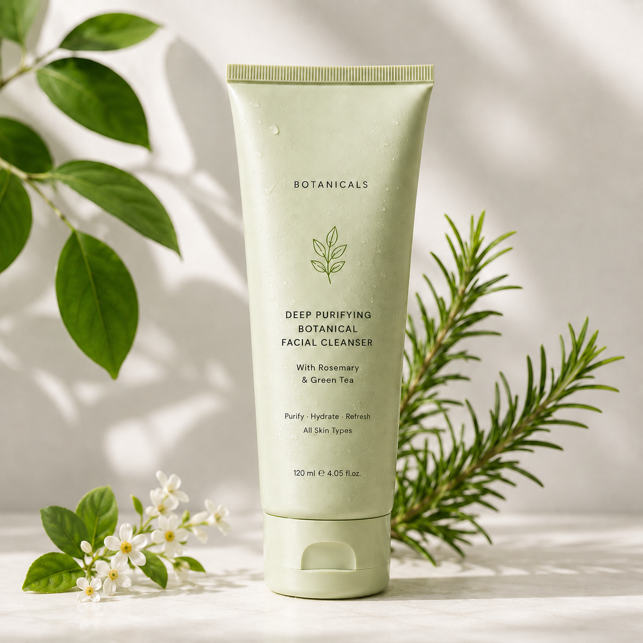Deep Purifying Botanical Facial Cleanser