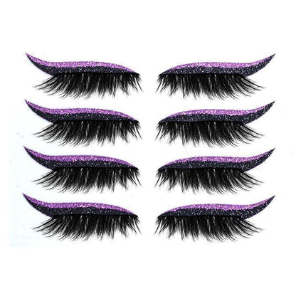 Stick-on Lash and Liner (4 pairs)